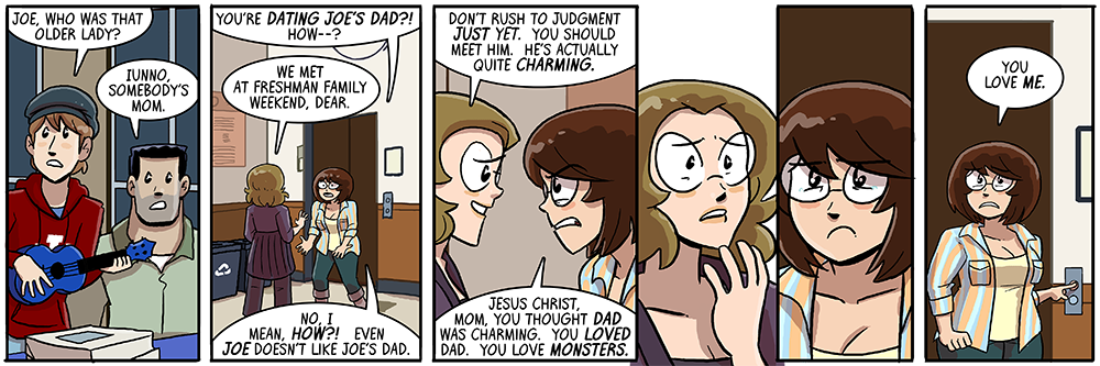 it's not stacy's fault, she's just very short, so she could only see up to blaine's smiling mouth and not the angry eyebrows above them