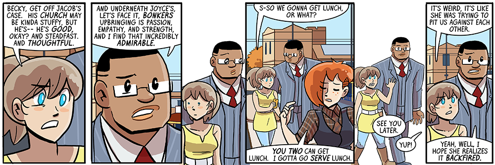 well screw you becky we'll show you how good of friends WE can be