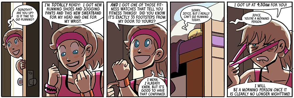 either too early or not late enough