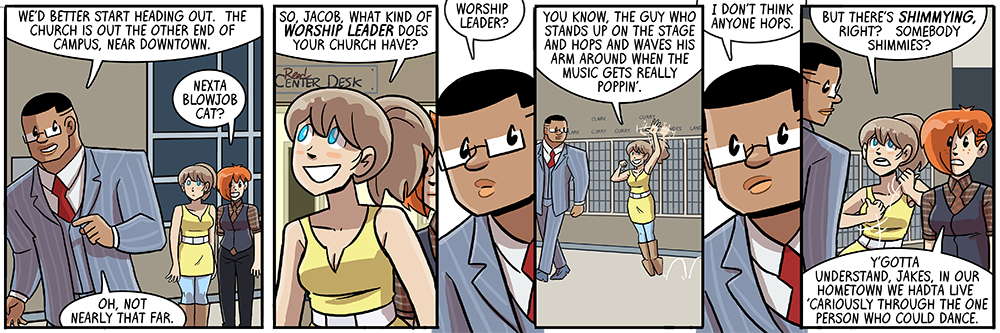 becky trying so hard to make 'jakes' happen