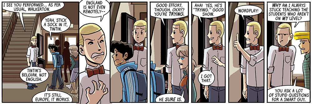 7 years in, mike finally shares a scene with jason