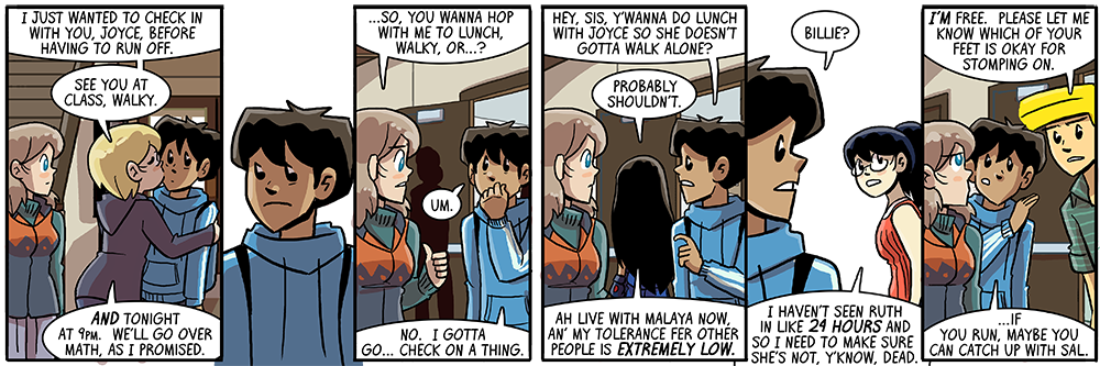 hobble, run, whatever