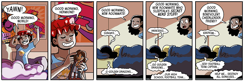 uh oh, 'dorkus' is her middle name