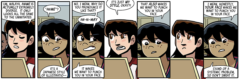 super honestly, she just wants to punch everyone in the face