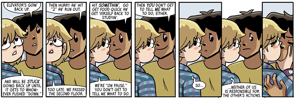 it's just an overwhelmingly romantic elevator, we swear