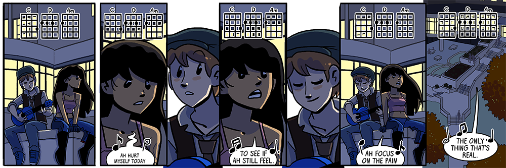 the other walkerton twin does not use singing only for the purposes of sarcasm