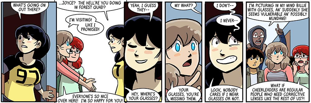 THE EMPEROR IS WEARING NO GLASSES!