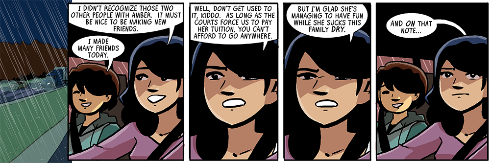 rain just follows that car everywhere