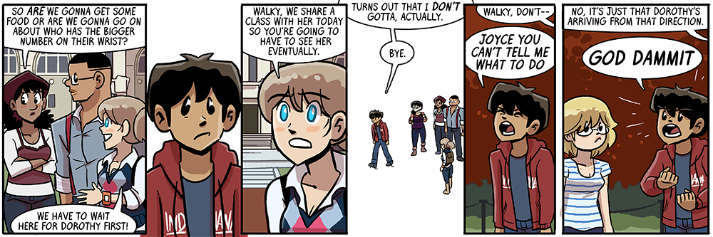 YOU'RE NOT THE BOSS OF ME, DRAMATIC IRONY