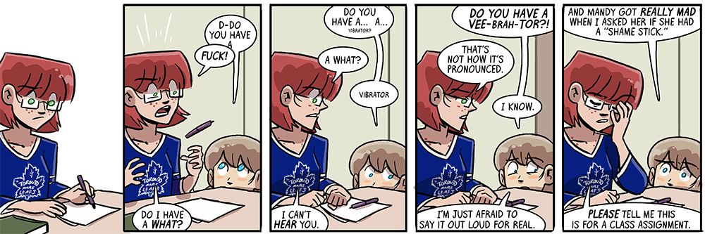 no, she does not have a fuck, she has no fucks, none to give