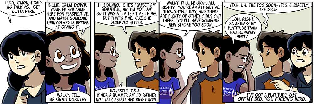 billie is reverting to form, we see