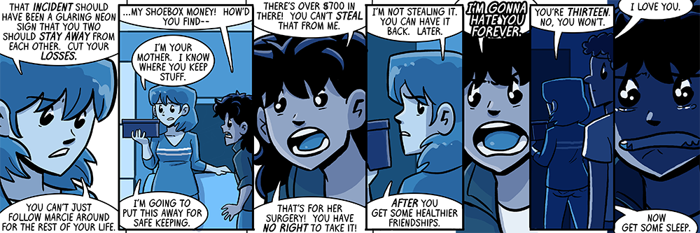 fun fact: sal would not get some sleep