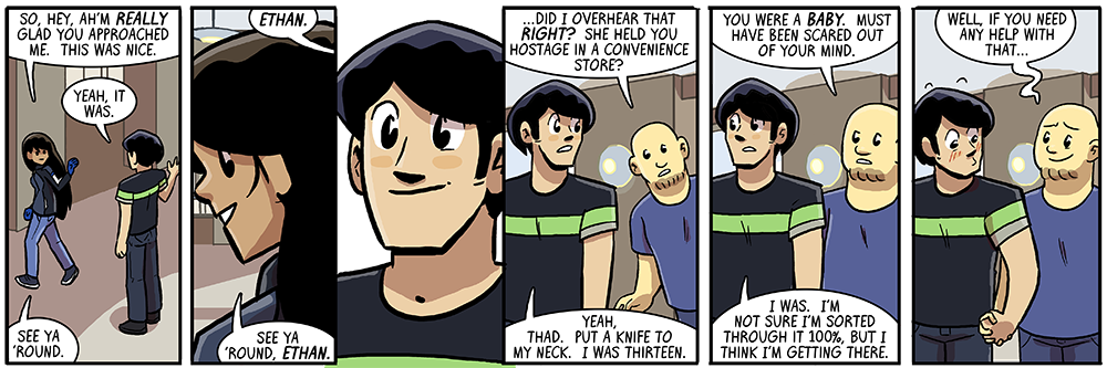 guess sal got ethan something nice after all