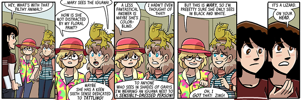 mary was a ghost the whole time