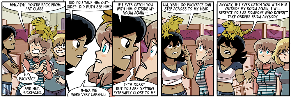 i hope you enjoyed today's adventures with fuckface