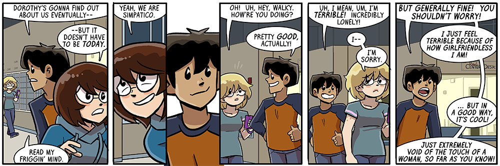 CONTINUE PRESUMING I WASN'T HOLDING HANDS ALL THIS MORNING 