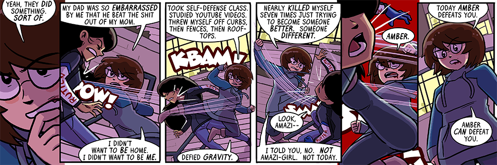 kicked a lot of trees