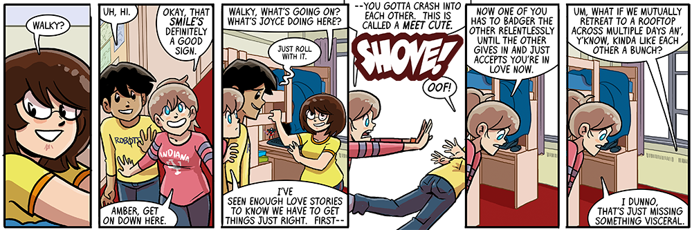 hold a boombox over your head, whatever a boombox is