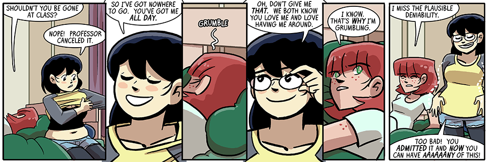 well NOW who's the cheerful one