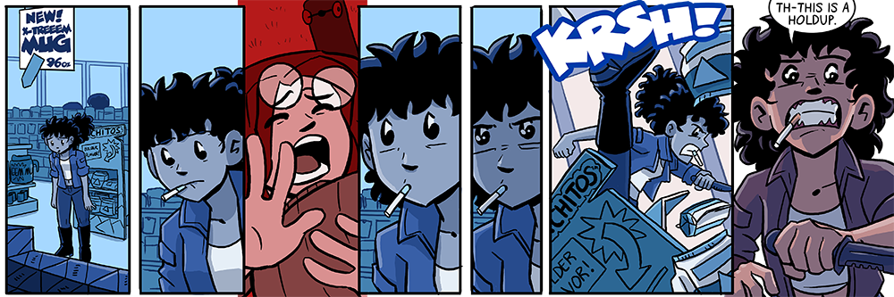 what did that nachitos cardboard display do to anybody