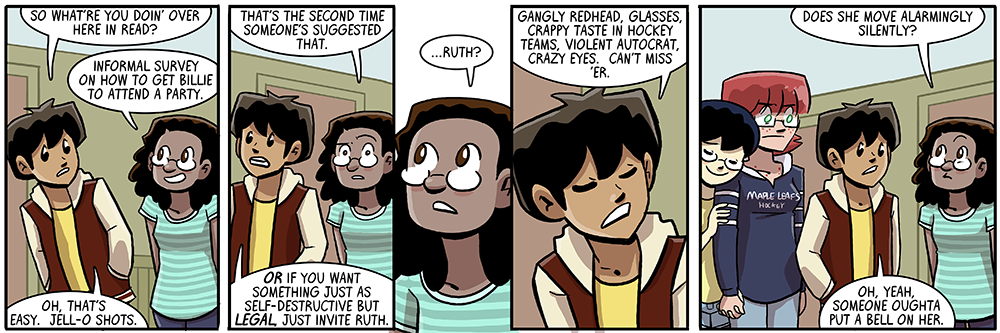 walky has to go into specifics or he could be describing carla