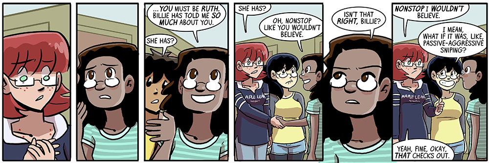 you must be ruth, cuz of the crazy eyes