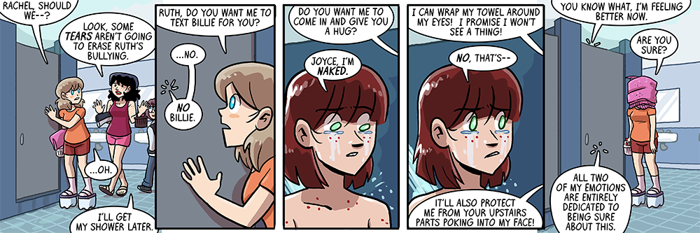 joyce, already walking on milkjug stilts, did not yet look ridiculous enough