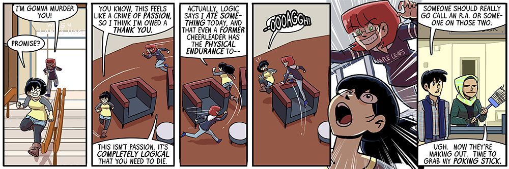 sorry, asma, pretty sure they're into the poking stick