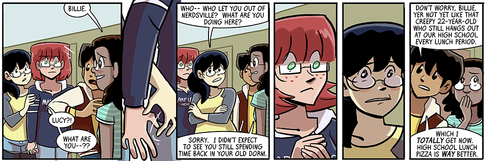 it is WAY better, college dorm pizza is terrible