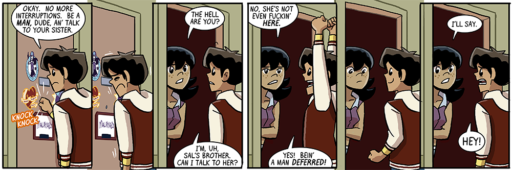 these two haven't really interacted before have they