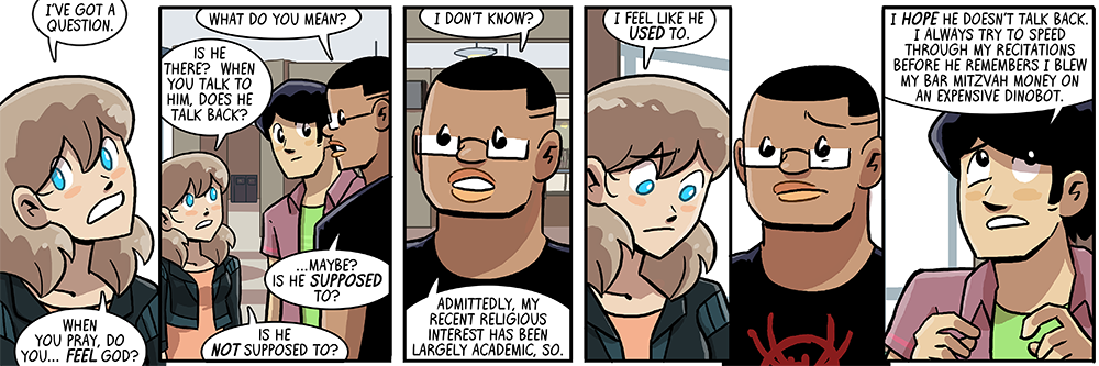 look maybe He's cool with it