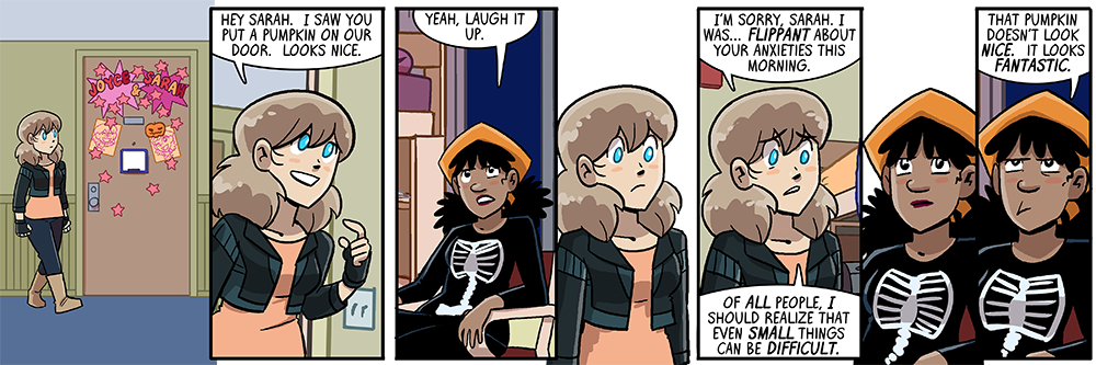 sarah stans the pumpkins