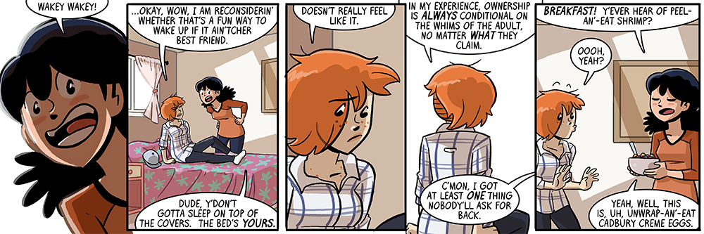 i can't imagine robin actually keeps any milk around, sadly