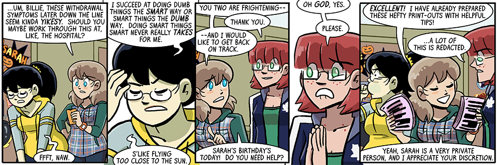 that's a little too genre savvy, billie