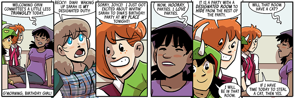 i mean there might be a cat outside with glowing eyes but i don't think that's what she means