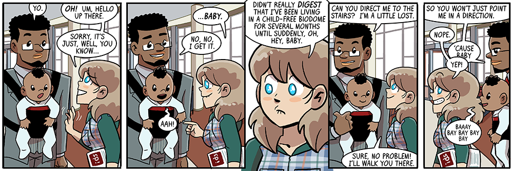 not satisfied with drawing time-consuming plaid, i was also like 'oh hey let's draw a human being strapped to another human being'