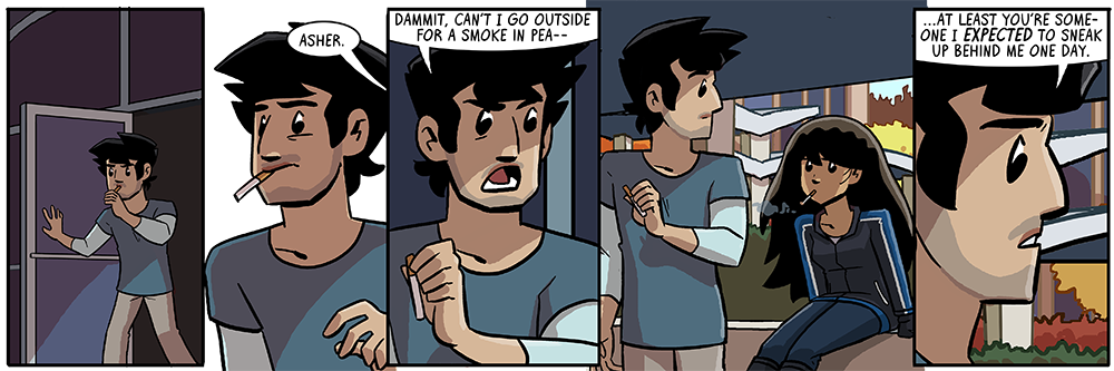 can't get enough of asher, jk actually his hair is hard to draw