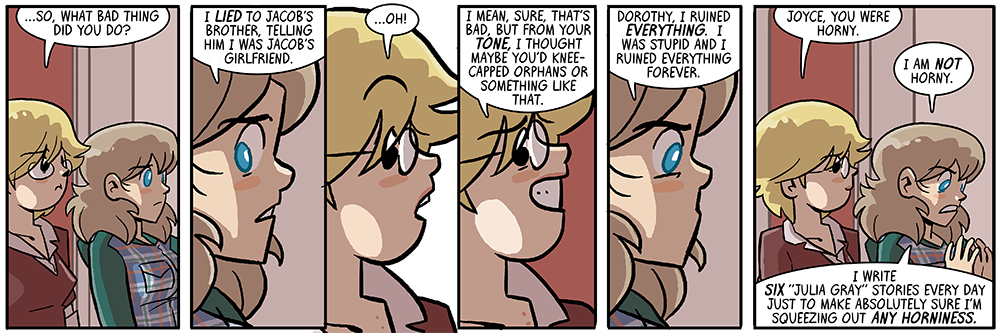 her magnum opus: 'julia gray and the tummy wand'