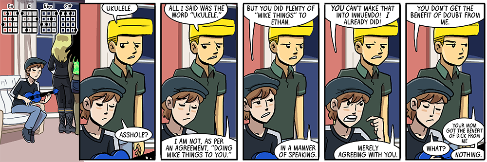 GIVE DANNY HIS INNUENDOS OKAY