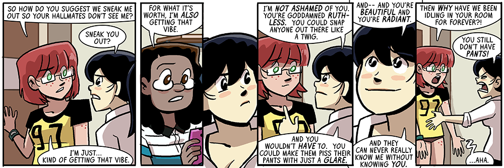 and those thighs are just too intimidating