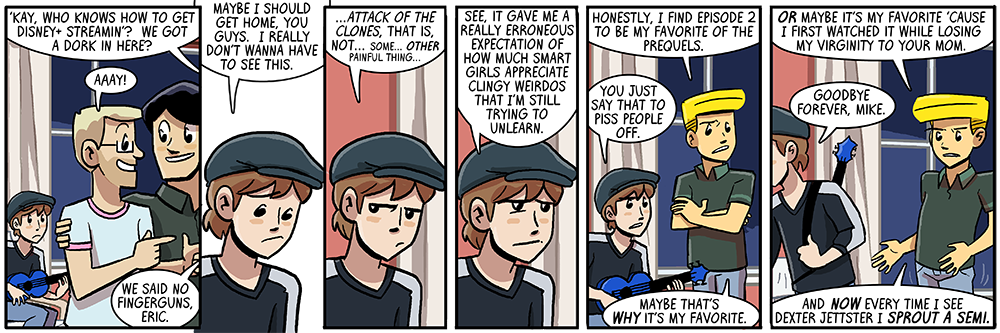 look the yoda and dooku fight was sweet okay