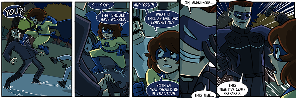 it's actually existing off-the-rack body armor, which just happens to match how superhero genre stuff looks like these days, whoopsidoodle