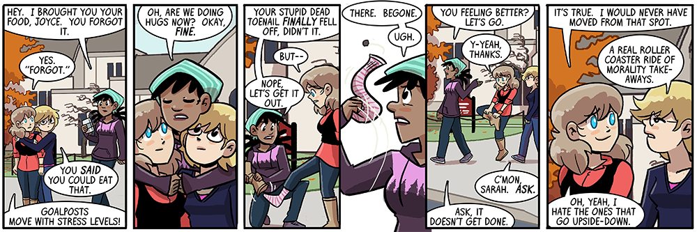 you can only see nails in my drawing style if they're dead