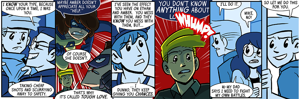 'cuz when push comes to shove