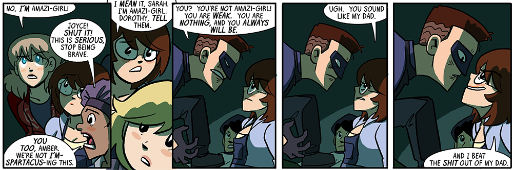 good thing billie's not here or she'd believe every person here claiming to be amazi-girl