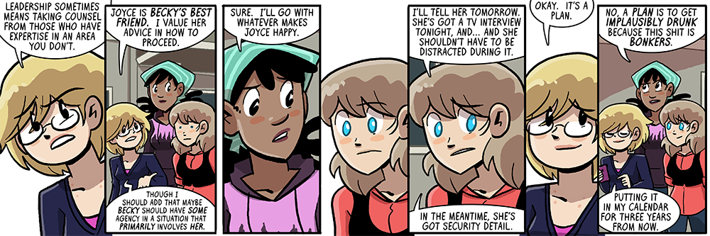 it's just one year for sarah and two for dorothy, but dorothy's being inclusive of joyce 