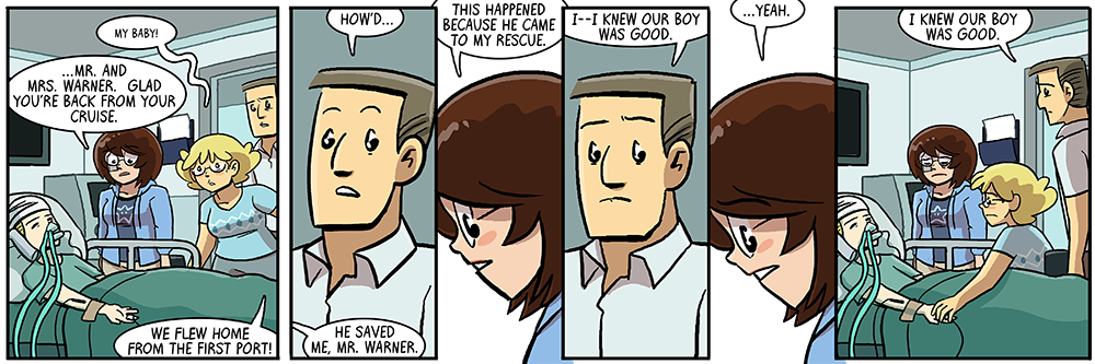 they hadta charter a helicopter