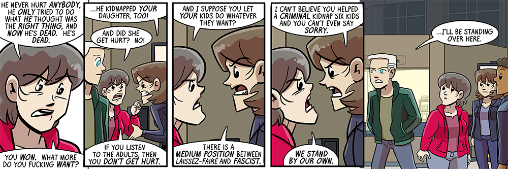 CAGEMATCH!!!!  two moms enter, one dad leaves