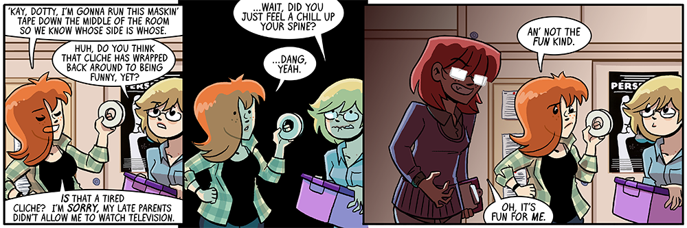 it's so cliche that even referring to it as a cliche is a cliche WHOOPS