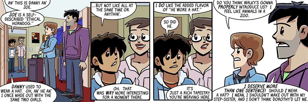 quick, fling some poo